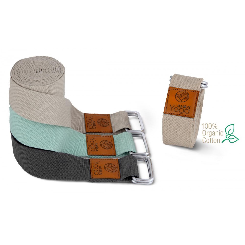Ζώνη για Power Yoga AMILA Mint Ζώνη για Power Yoga AMILA Mint