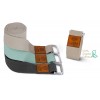 Ζώνη για Power Yoga AMILA Mint Ζώνη για Power Yoga AMILA Mint