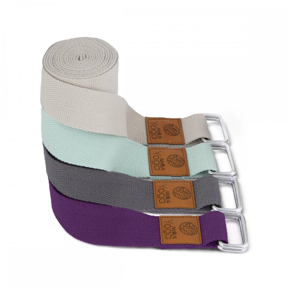 Ζώνη για Power Yoga AMILA Purple Ζώνη για Power Yoga AMILA Purple