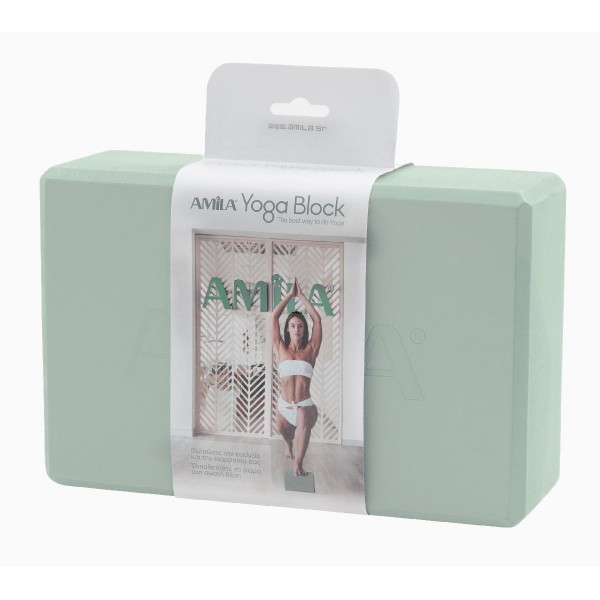 Τούβλο Yoga AMILA Brick Mint Τούβλο Yoga AMILA Brick Mint