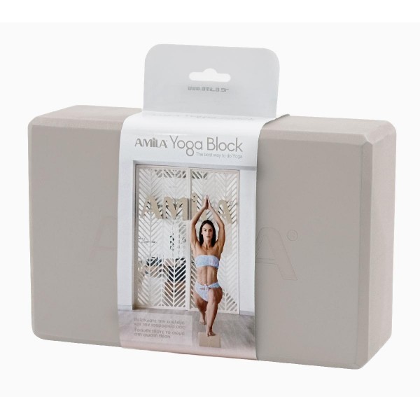 Τούβλο Yoga AMILA Brick Beige Τούβλο Yoga AMILA Brick Beige