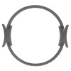 Δαχτυλίδι Pilates Ring Nora Heavy Storm Grey Δαχτυλίδι Pilates Ring Nora Heavy Storm Grey