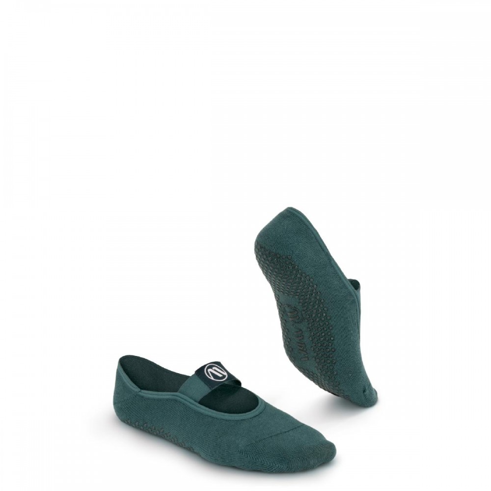 Γυναικείες Κάλτσες Pilates Yoga Trinity Bellulu 39-42–Teal Green Γυναικείες Κάλτσες Pilates Yoga Trinity Bellulu 39-42–Teal Green