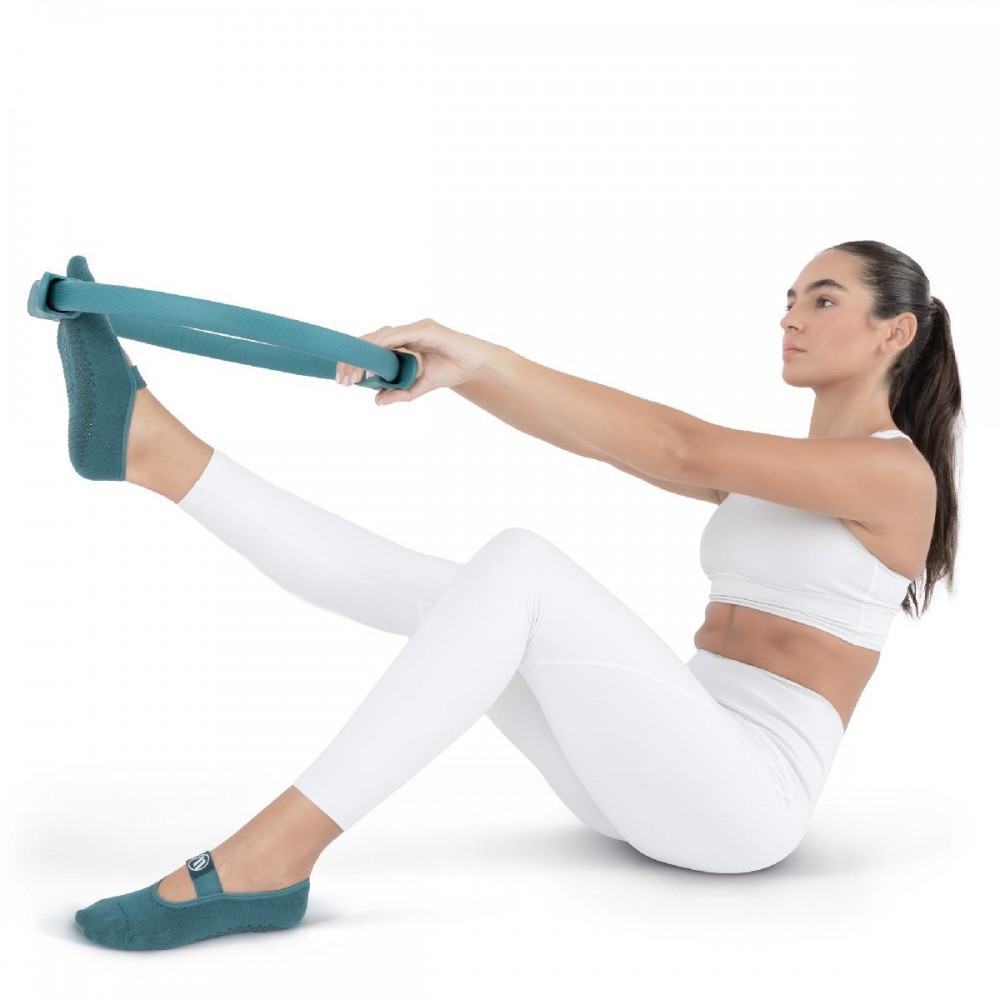 Γυναικείες Κάλτσες Pilates Yoga Trinity Bellulu 39-42–Teal Green Γυναικείες Κάλτσες Pilates Yoga Trinity Bellulu 39-42–Teal Green